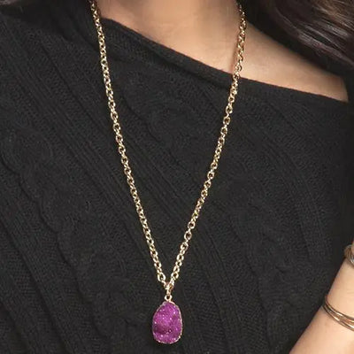 elegant berry necklace jewelry