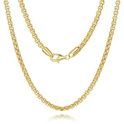 14k gold box chain necklace