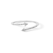 Adjustable Arrowhead Open Ring