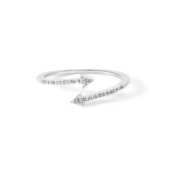 Adjustable Arrowhead Open Ring