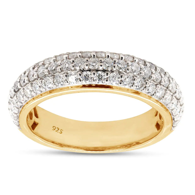eco-friendly moissanite engagement ring