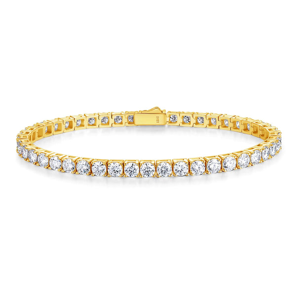 Moissanite Cacestone Bracelet