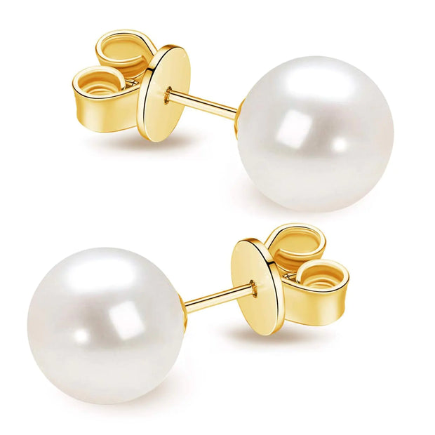 cultured freshwater pearl earrings