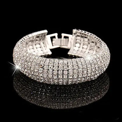 Crystal Bangle Bracele