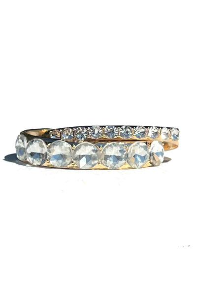 Crystal Dual Cuff Bracelet