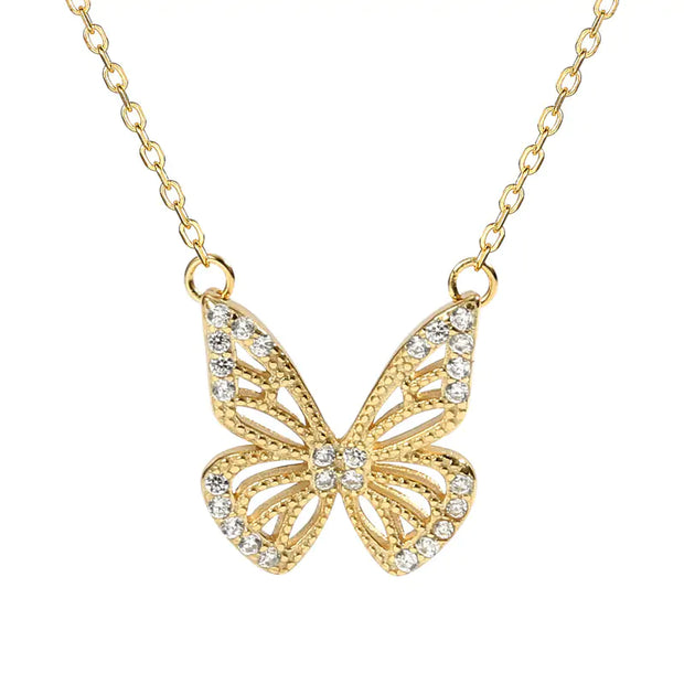Elegant Butterfly Necklace for Women