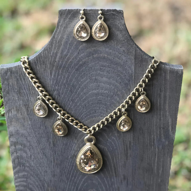 Silver Amanda Chain Necklace