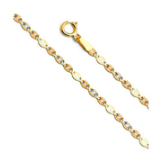 14k gold world chain necklace