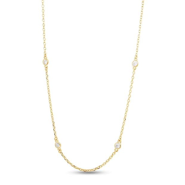 Earth Moissanite Necklace Gift