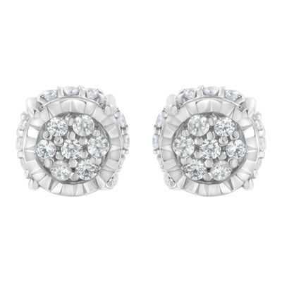 Handcrafted floral earrings