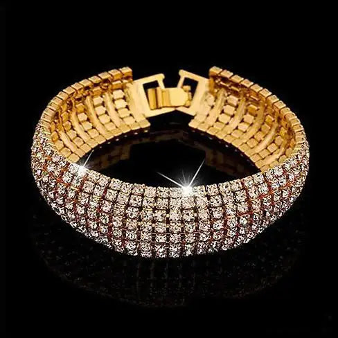 Crystal Bangle Bracele